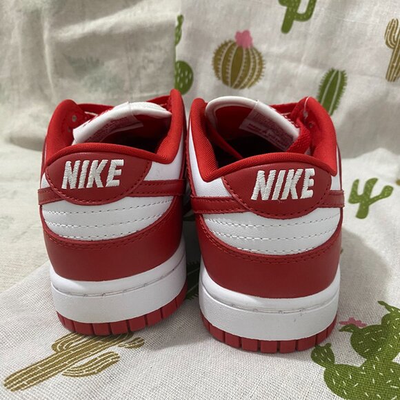 Nike Red and White Sneakers - Picture 2 of 8